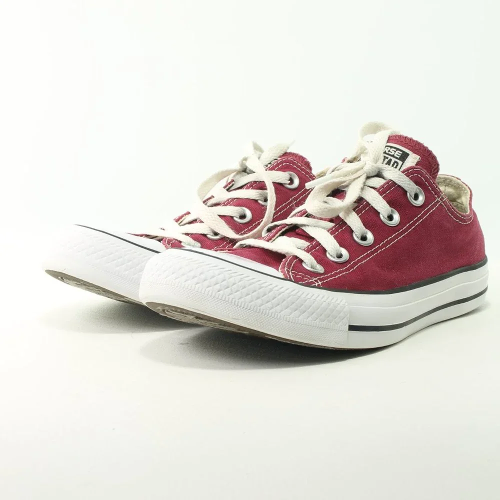 Converse  All Stars Burgundy Skater Size Women's 6 or Men's 4 - Picture 5 of 16